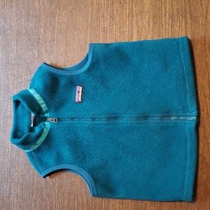 Patagonia Kids Vest in Teal 2T